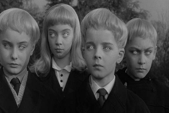 Those creepy demon eyed tykes from CHILDREN OF THE DAMNED