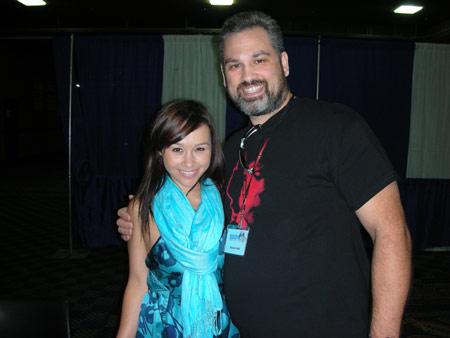My last pic with Danielle Harris... certainly not my last DH sighting